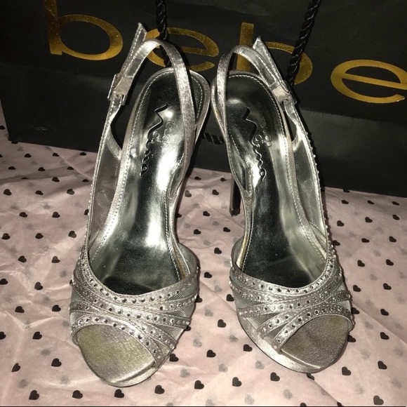 Nina Calissa Ankle Strap Stiletto Sz 5.5 - Picture 1 of 8